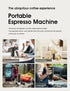 Machine Expresso Portable 3en1 15 Bars Rechargeable Voyage Camping